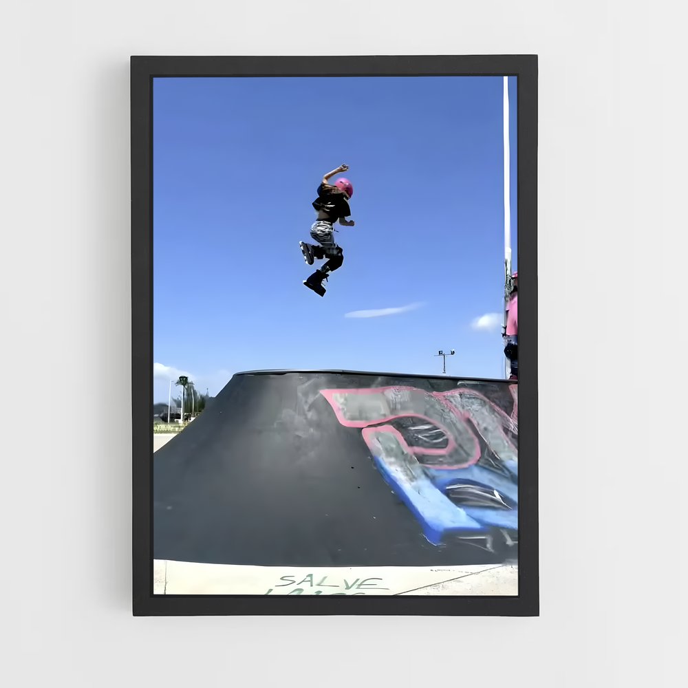 Poster Trickster des Ramps – affiche Rollerblade (vue 2)